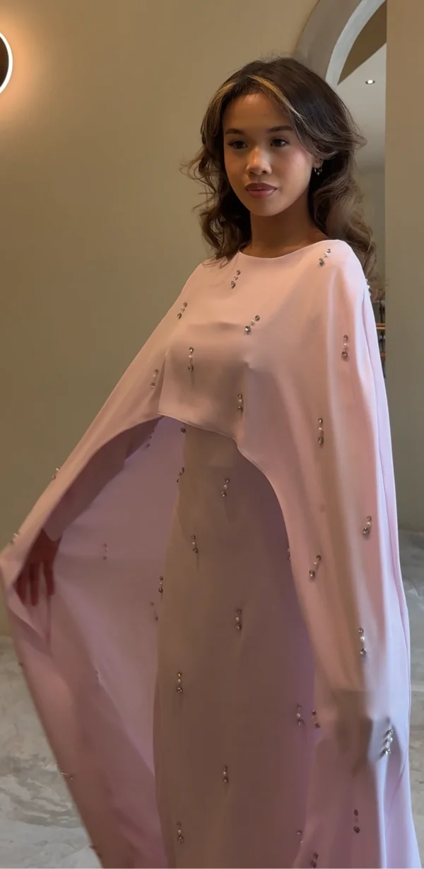 Celeste- Cape Dress
