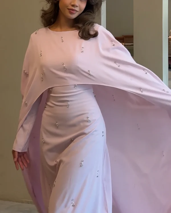 Celeste- Cape Dress