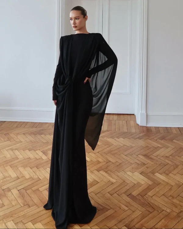 Lavinia Cape Dress