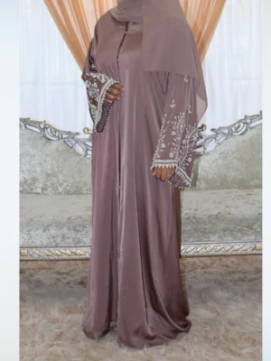Jasmine Abaya - Brown