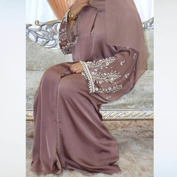 Jasmine Abaya - Brown
