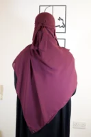 Niqab Set - Plum