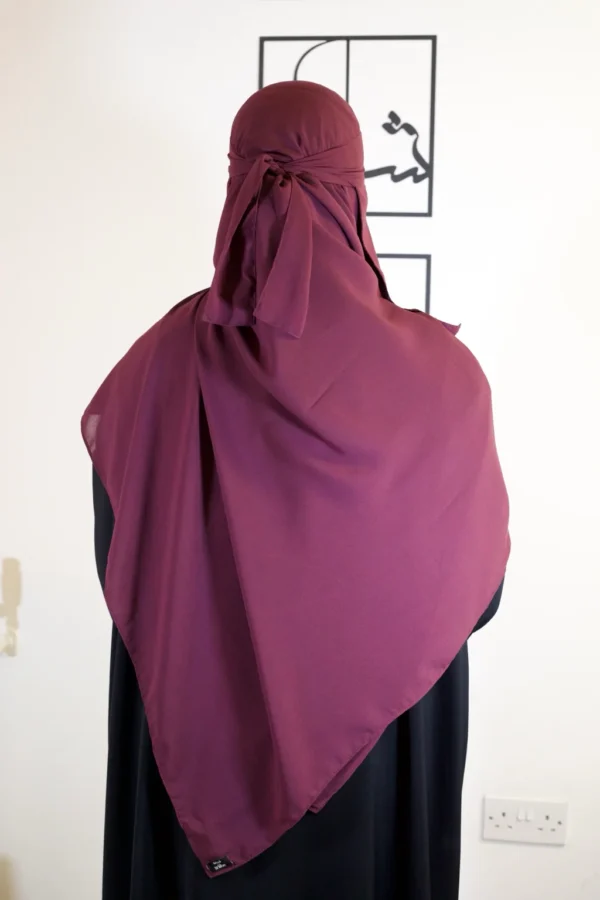 Niqab Set - Plum