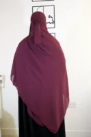 Niqab Set - Plum