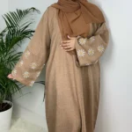 Daisy Linen Abaya