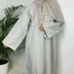Daisy Linen Abaya