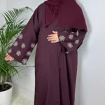 Daisy Linen Abaya