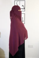 Niqab Set - Plum