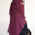 Niqab Set - Plum