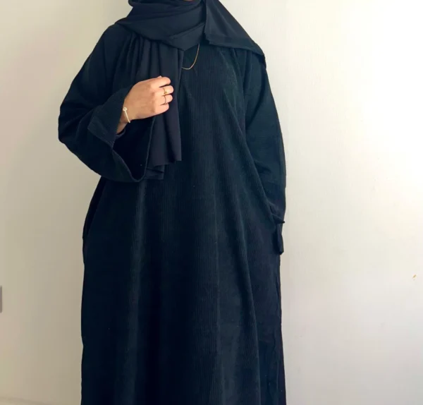 Rawdah Corduroy Abaya