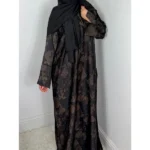 Rawdah Printed Closed Abaya