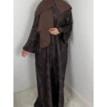 Rawdah Printed Closed Abaya
