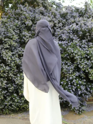 Niqab Set - Dusty Lavender