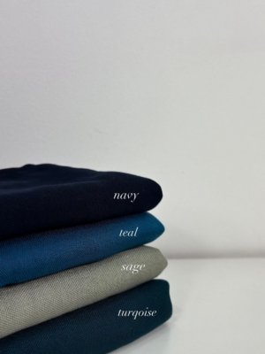 Double Stitch Soft Modal Hijabs