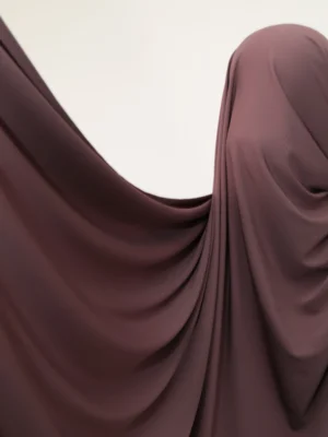 Dark Mauve Premium Jersey Hijab