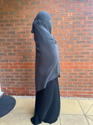 Niqab Set - Graphite