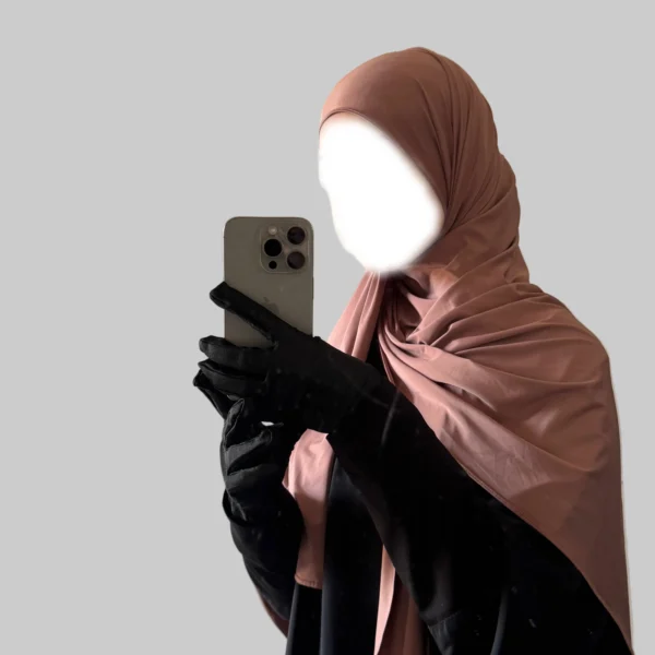 Blush Mauve Liquid Hijab
