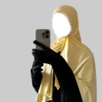 Butter Yellow Liquid Hijab