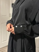 Bow Skirt Set - Black