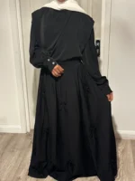 Bow Skirt Set - Black