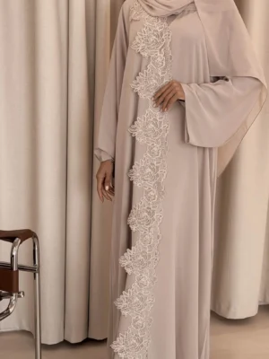 Rawa Lace Abaya