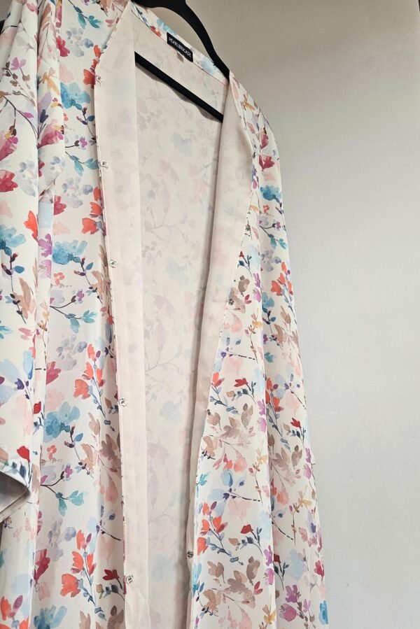 Petal Muse Double Chiffon Abaya