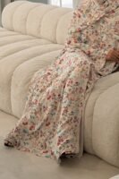 Petal Muse Double Chiffon Abaya