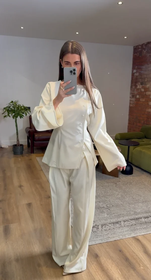 Aurelia Tailored Wrap Top