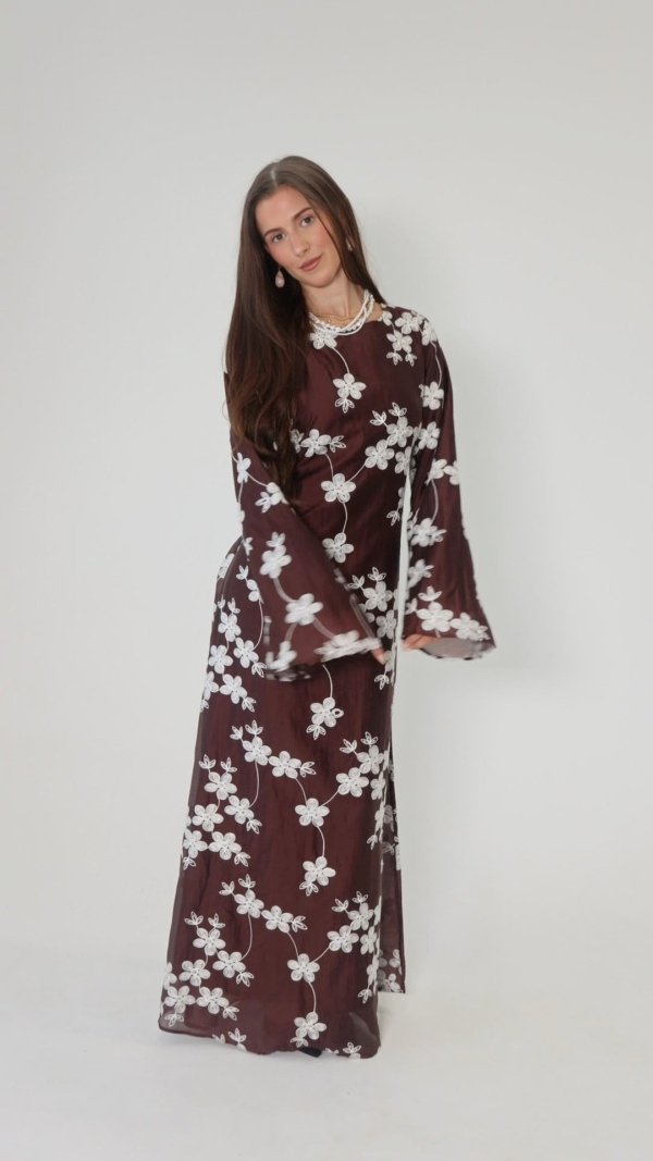 Layla Embroidered Maxi