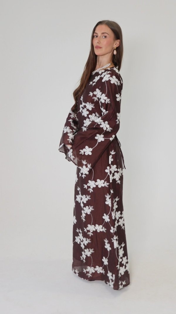 Layla Embroidered Maxi