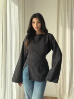 Aurelia Tailored Wrap Top