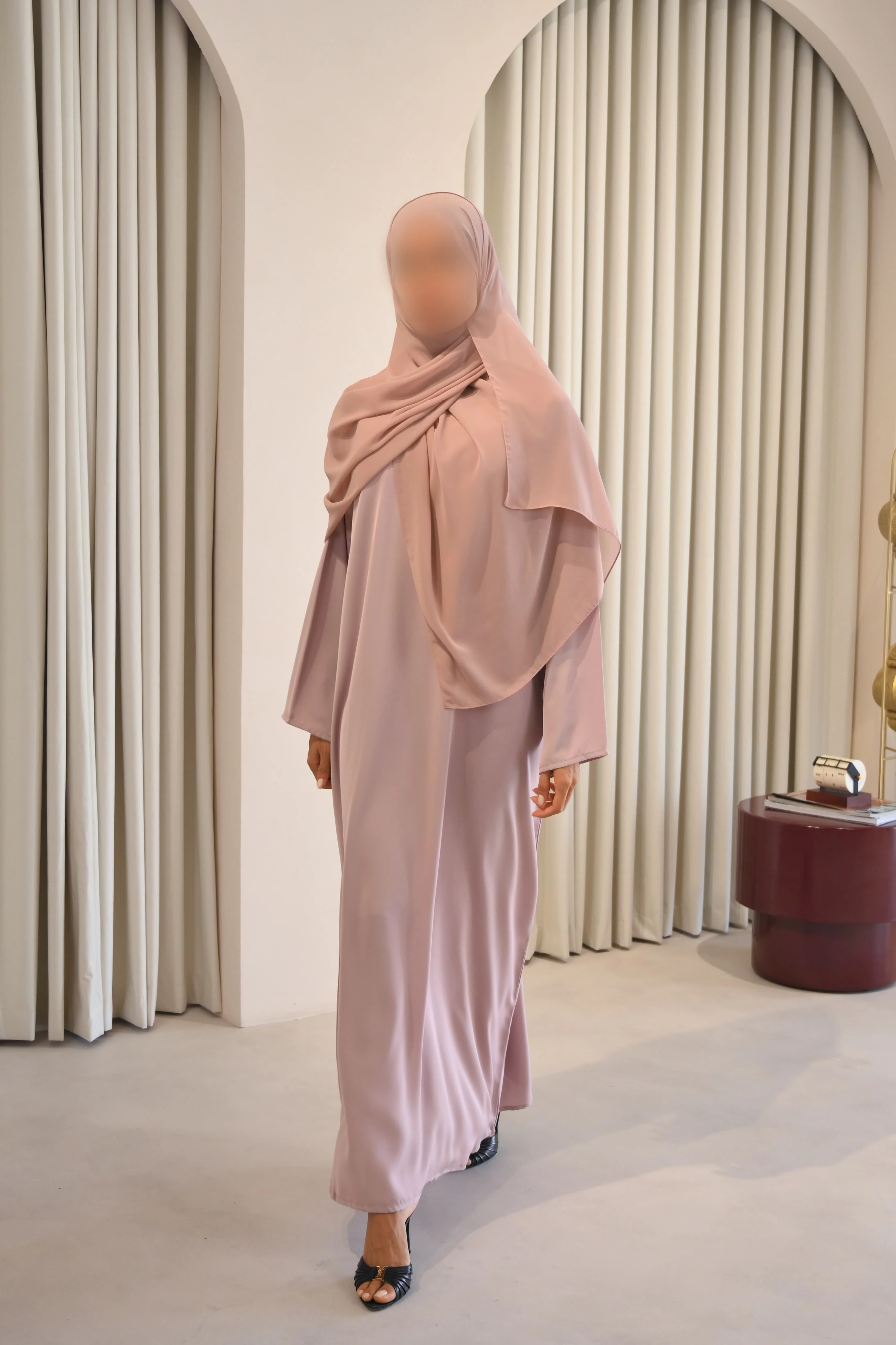 Dusky Pink Elan Slip Set