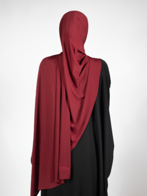 Burgundy Premium Jersey Hijab