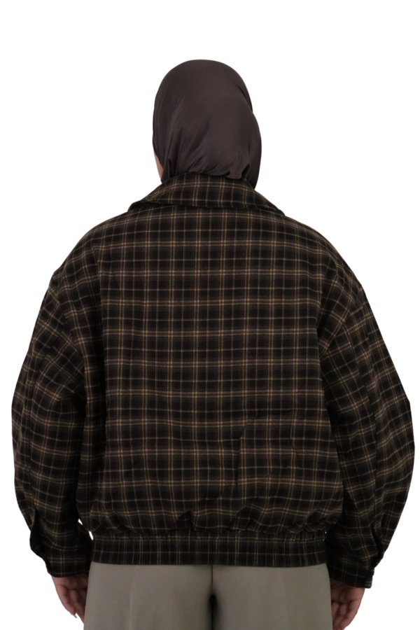 Blouson Plaid