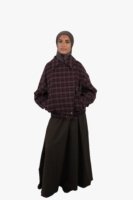 Blouson Plaid