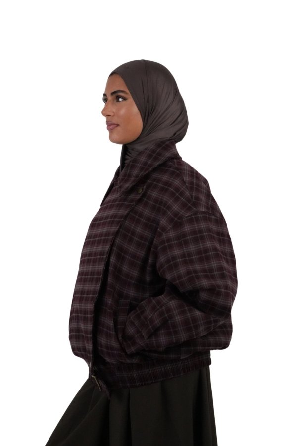 Blouson Plaid