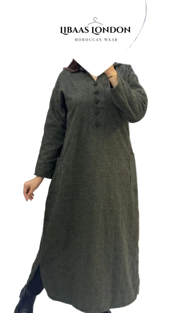 Moroccan Hooded Dejellaba
