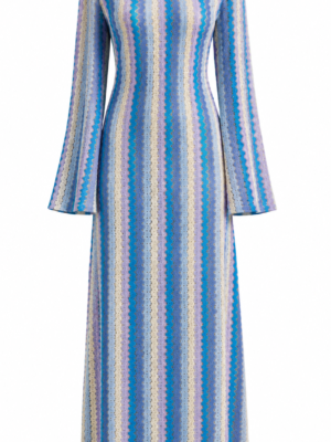 Chevron Maxi Dress