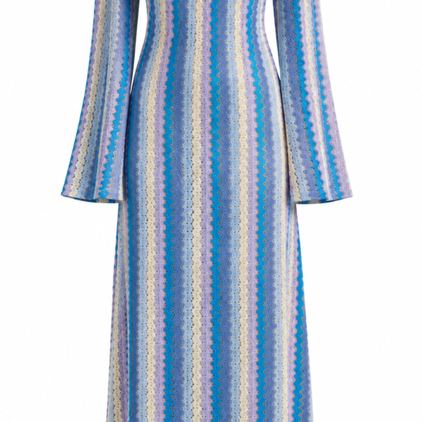 Chevron Maxi Dress
