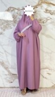 Modest Prayer Abaya with Hijab Set