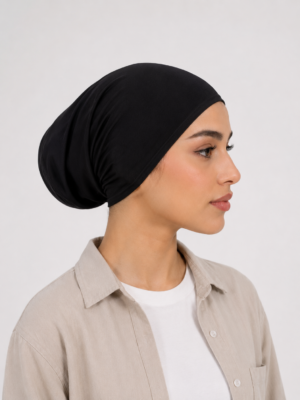 black_under_cap