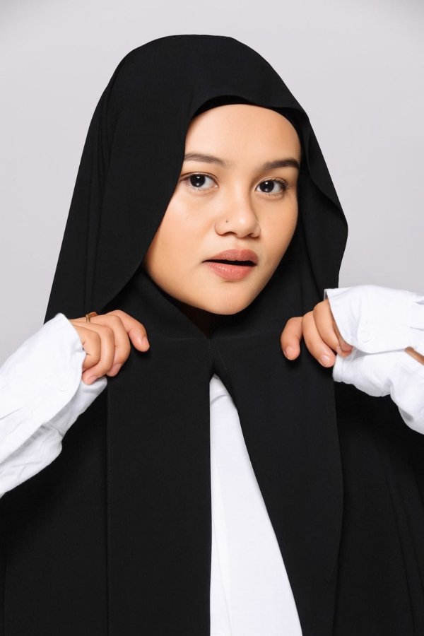 NEW AND IMPROVED PREMIUM Chiffon with Magnet Instant Hijab
